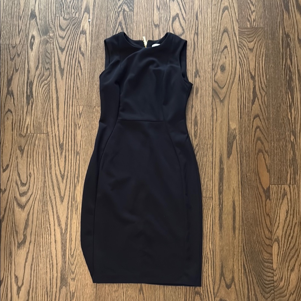 Elegant Black Sleeveless Dress